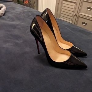 So Kate 120 Christian Louboutin patent black